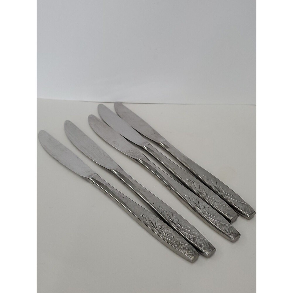 Northland Stainless (Japan) Burnished Pattern #OHS125 By‎ Oneida (16 Piece Lot) - Picture 5 of 16